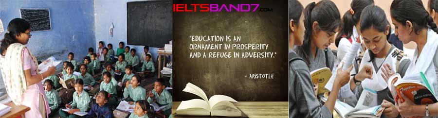 IELTS WRITING TASK 2 Government or teachers responsible? Best IELTS Band 7 Coaching in dehradun