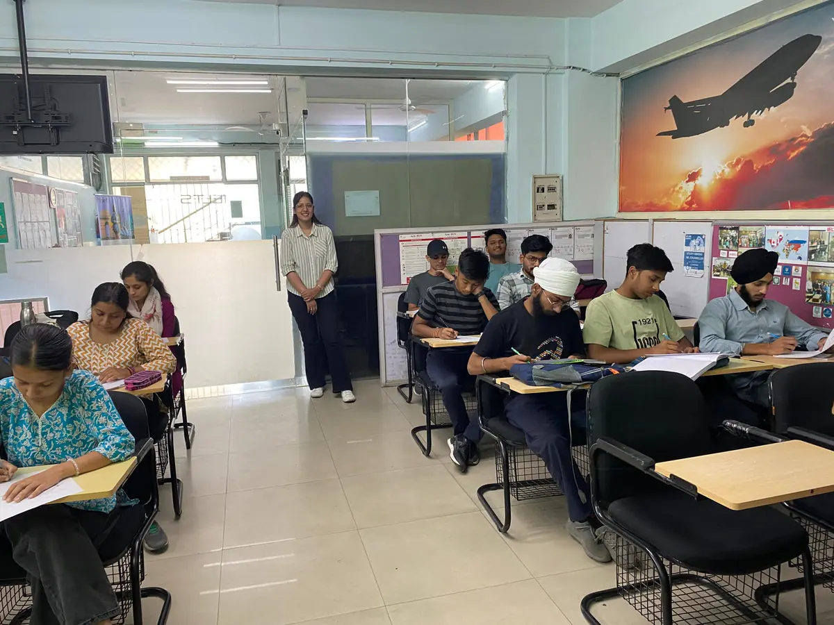 IELTS BAND7 centre interior in Dehradun