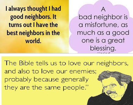 Essay love your neighbour