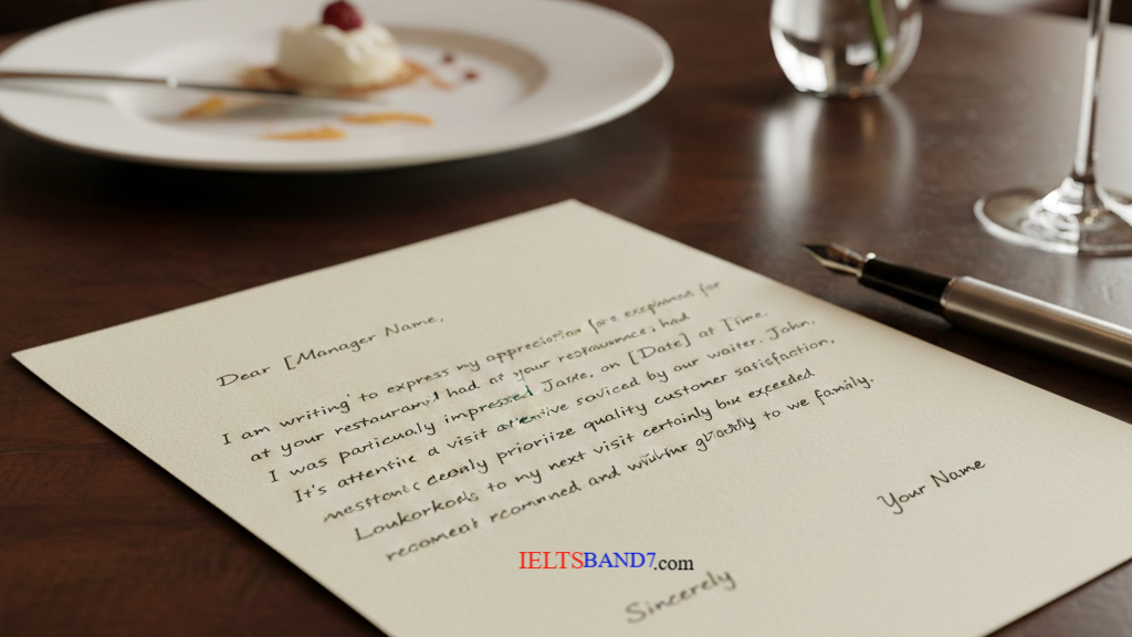 IELTS GT Writing Task1