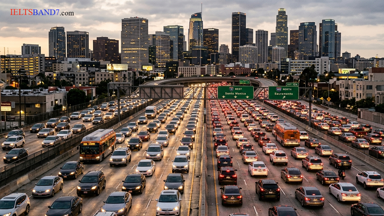  Ielts band 7 road traffic