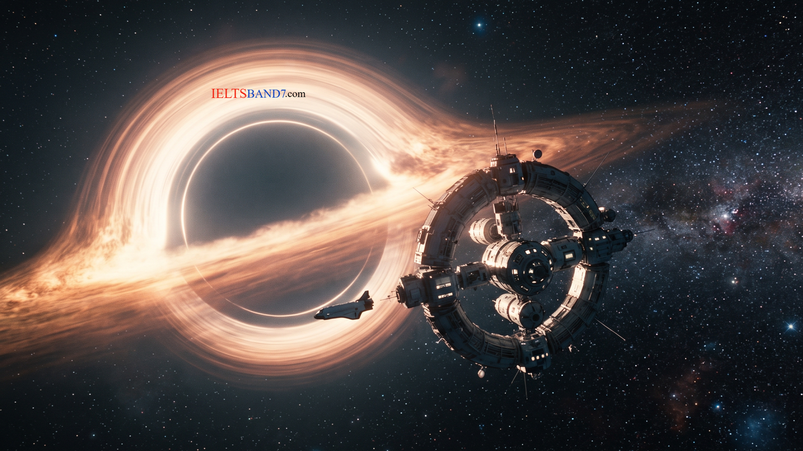 ielts cue card space story