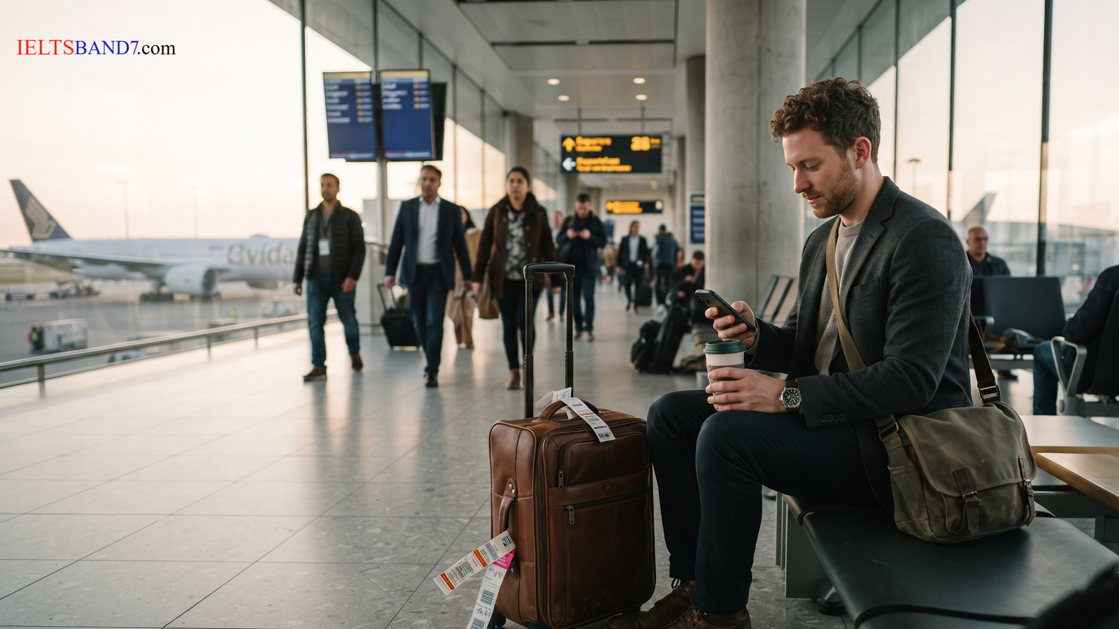 IELTS Cue Card Talk about someone who travels often by plane